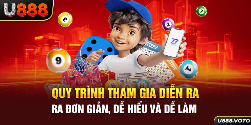 Quy trình tham gia diễn ra đơn giản, dễ hiểu và dễ làm 