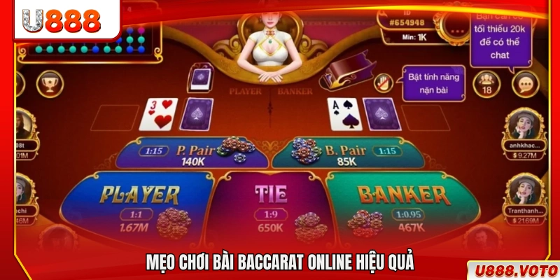 Kinh nghiệm chơi baccarat online giúp nâng cao hiệu quả