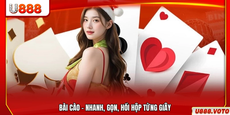 Bài cào – Lối chơi đơn giản, nhịp ván nhanh