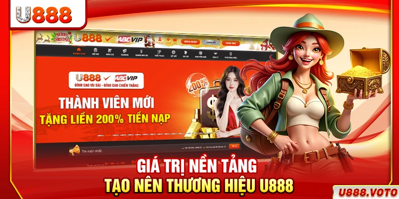 Giá trị nền tảng tạo nên thương hiệu U888