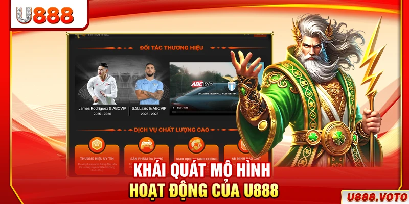Khái quát mô hình hoạt động của U888
