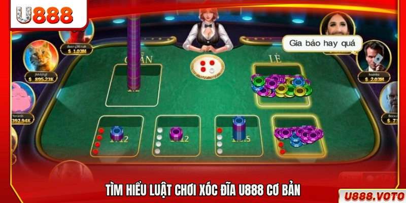 Xóc Đĩa U888 – Sảnh Giải Trí Căng Đét Với Phiên Live 24/7 3 Luật chơi xóc đĩa U888 dành cho người mới bắt đầu